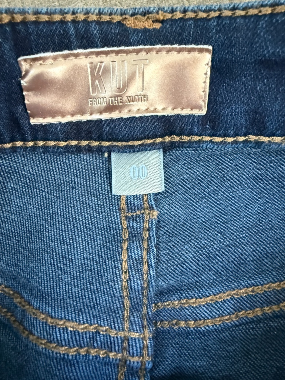 Kut from the Kloth JEAN High Rise Wide Leg Jeans – Fortitude Wash – Size 00 - Picture 7 of 9